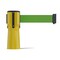 Montour Line Retractable Belt Barrier Cone Mount Yellow Case 9ft. Green Belt CP100-YW-GN-90 - alternate 1